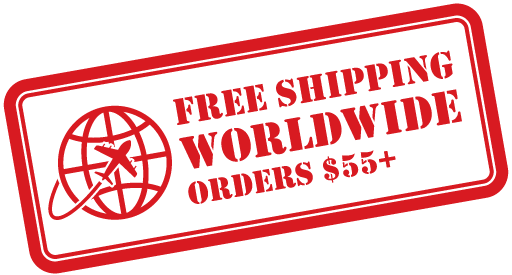 ** FREE SHIPPING WORLDWIDE **