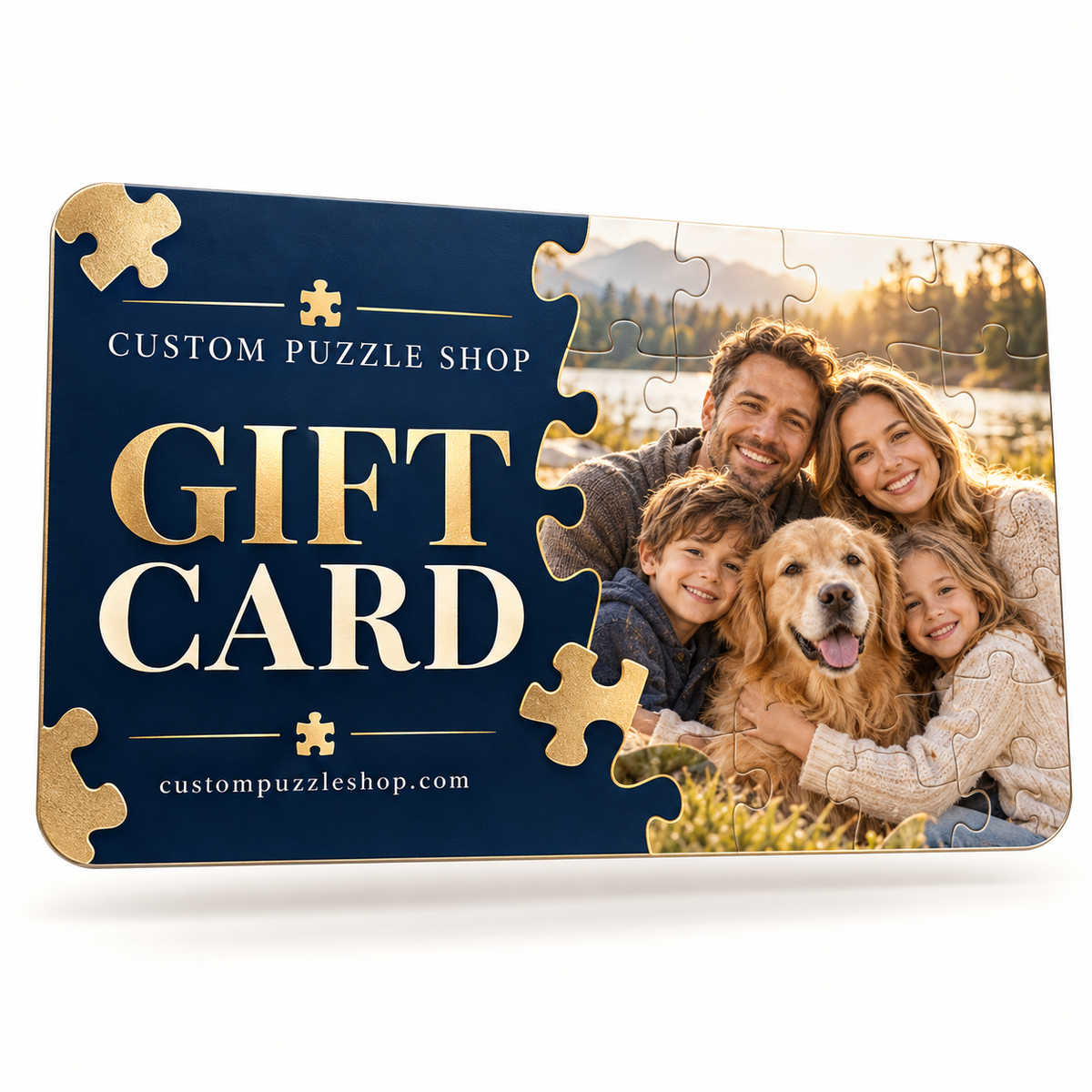 Custom Puzzle Shop Gift Card – Personalized Photo Puzzle Gift
